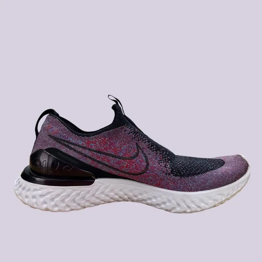 Nike Epic React Phantom Flyknit Blue Void Men Size 9 Slip On Sneakers BV0415-002